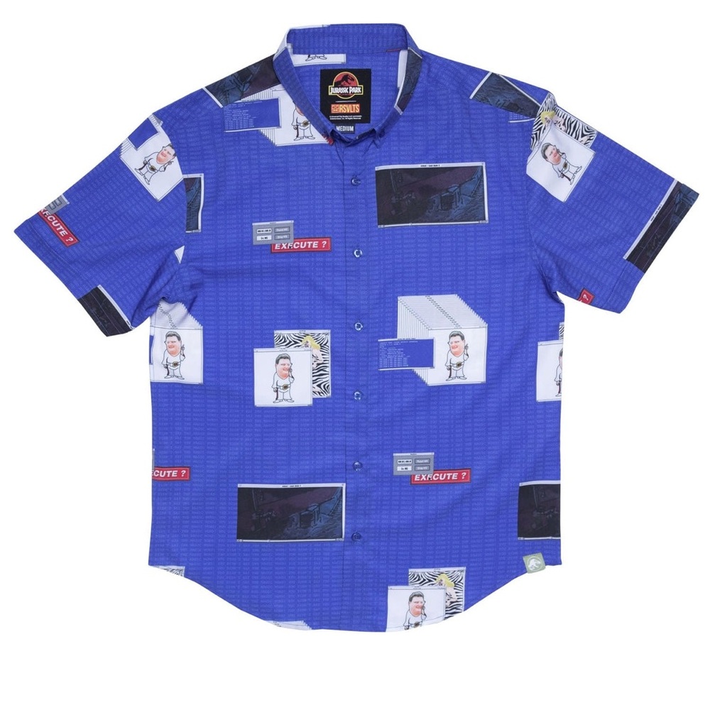 JURASSIC PARK "THE NEDRY CODE"
KUNUFLEX Short Sleeve Shirt